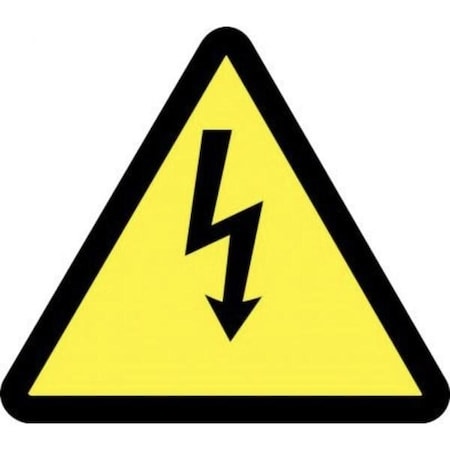 Accuform ISO WARNING Safety Sign ELECTRIC MISO347VS MISO347VS